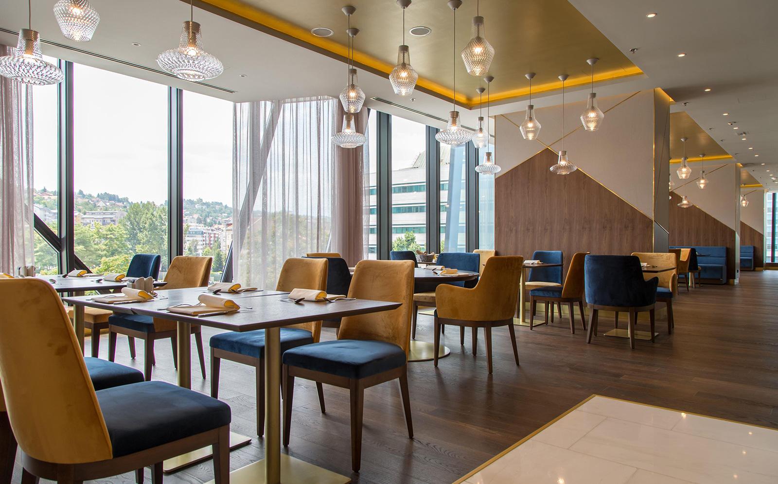 Swissotel Sarajevo Luaran gambar The restaurant