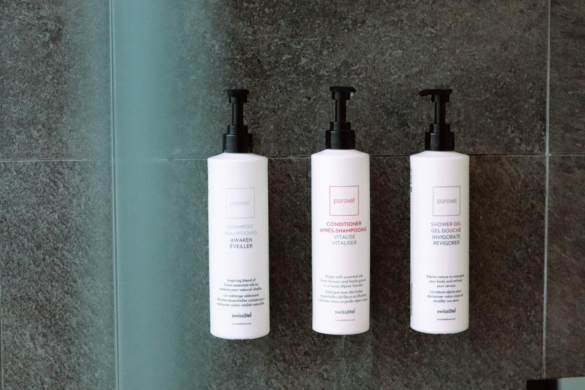 Swissotel Sarajevo Luaran gambar Shampoo, conditioner and body wash